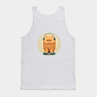 DJ Ginger Persian Cat Tank Top